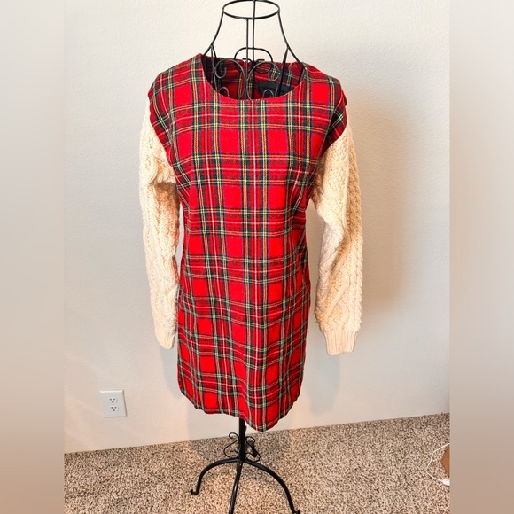 Vintage flannel sweater dress - Picture 4 of 8